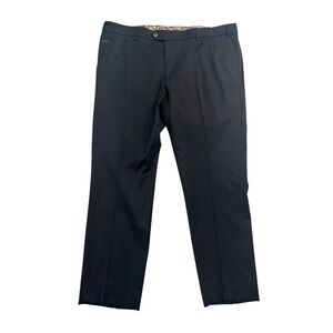 Meyer Bonn 58 42x30 Black Dress Chino Pants Performance Travel Flat Front